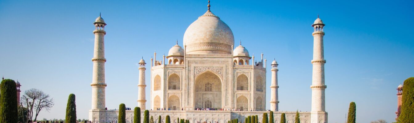 "The Majestic Taj Mahal"