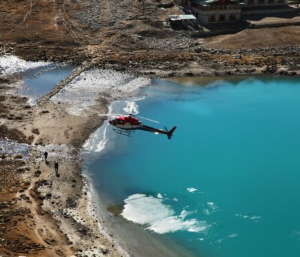 "EBC & Gokyo Lake Heli Shuttle Trek: A Scenic Himalayan Adventure"