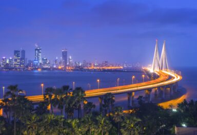 Mumbai: A dynamic blend of skyscrapers and colonial architecture, bustling markets and serene seafronts, where Bollywood meets tradition in a vibrant tapestry of culture and commerce.