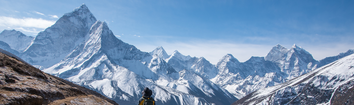 Trekking In Nepal Banner