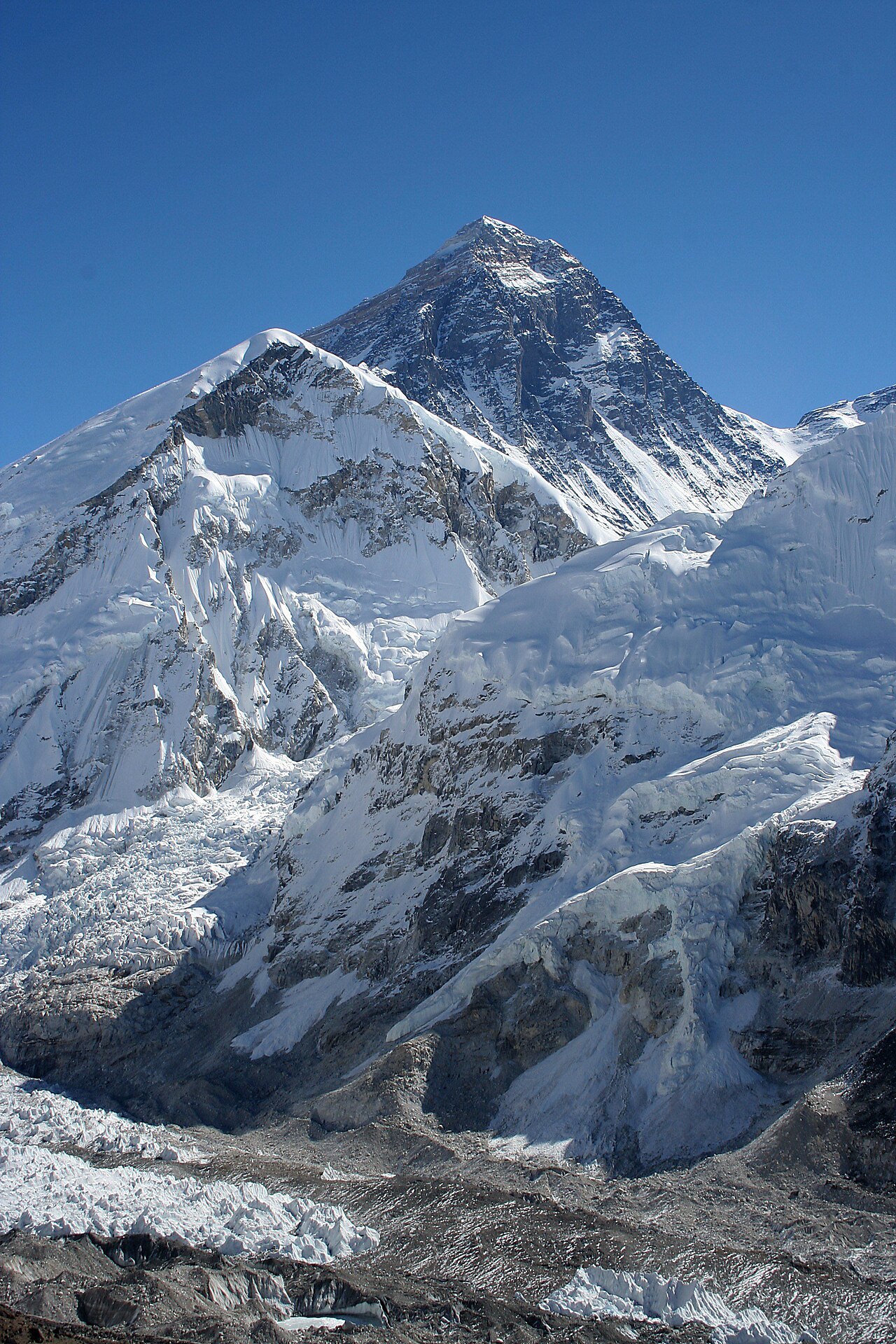 Mount Everest seen from Kala Patthar on the Nepal side